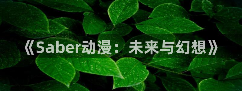 汗汗漫画最新章节在线:《Saber动漫:未来与幻想》配图